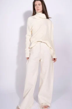 Marques ' Almeida DRAPED TURTLENECK JUMPER-Women Knitwear|Tops