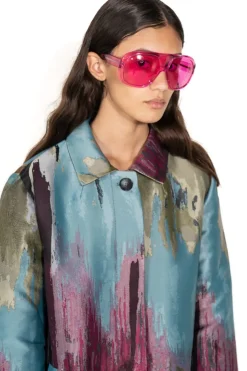 Marques ' Almeida PINK AVIATOR SUNGLASSES- Accessories