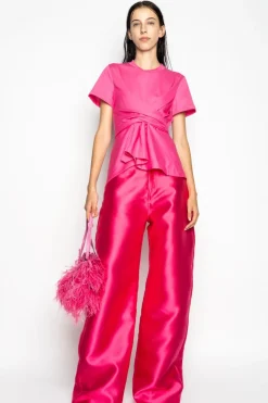 Marques ' Almeida PINK BOYFRIEND TROUSERS-Women Bottoms|Bottoms
