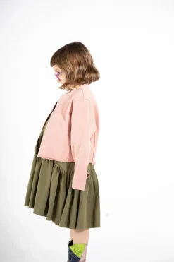 Marques ' Almeida COLLARLESS JACKET-Kids Outerwear