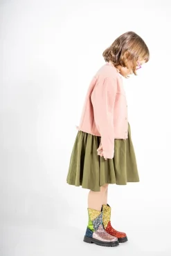 Marques ' Almeida COLLARLESS JACKET-Kids Outerwear
