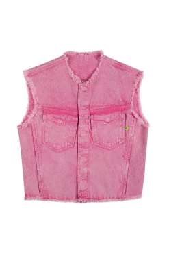 Marques ' Almeida COLLARLESS VEST-Kids Outerwear