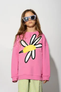 Marques ' Almeida DAISY PRINT SWEATSHIRT-Kids Tops