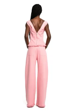 Marques ' Almeida DRILL BOYFRIEND TROUSERS-Women Denim|Bottoms