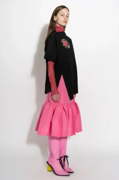 Marques ' Almeida PINK FITTED SKIRT-Women Bottoms|Bottoms