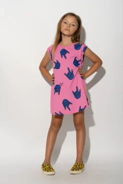 Marques ' Almeida HANDS PRINT T-SHIRT DRESS-Kids Jersey|Dresses