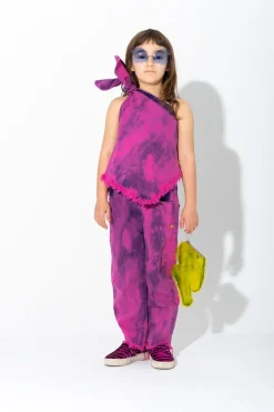 Marques ' Almeida ONE SHOULDER KNOT TOP-Kids Tops