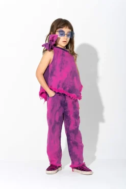 Marques ' Almeida ONE SHOULDER KNOT TOP-Kids Tops