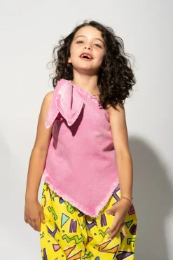 Marques ' Almeida ONE SHOULDER TOP-Kids Tops