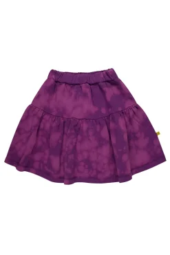 Marques ' Almeida PURPLE AND SPLATTERED FLEECE SKIRT-Kids Jersey|Bottoms