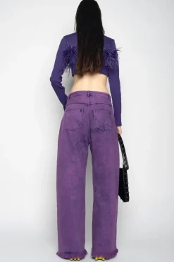 Marques ' Almeida BOYFRIEND TROUSERS-Women Denim|Bottoms