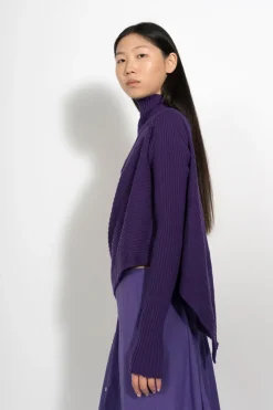 Marques ' Almeida DRAPED JUMPER IN MERINO KNIT-Women Knitwear|Tops