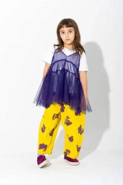 Marques ' Almeida LAYERED TULE TOP T SHIRT-Kids Jersey|Tops