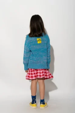 Marques ' Almeida RED AND PINK GINGHAM SHORT SKIRT-Kids Bottoms