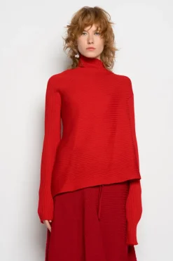 Marques ' Almeida DRAPED JUMPER IN MERINO KNIT-Women Knitwear|Tops