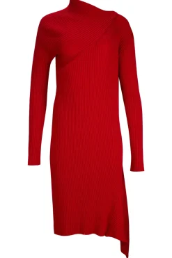 Marques ' Almeida DRAPED NECK DRESS-Women Knitwear|Dresses