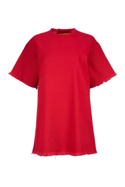Marques ' Almeida OVERSIZED T-SHIRT DRESS-Women Dresses|Denim
