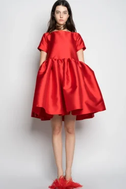 Marques ' Almeida SHORT CAP SLEEVE PUFF DRESS-Women Dresses|Dresses