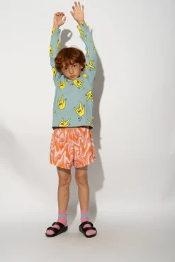 Marques ' Almeida HANDS PRINT LONG SLEEVE TOP-Kids Jersey|Tops