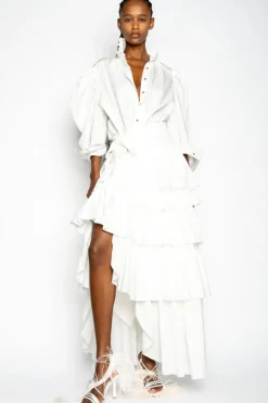 Marques ' Almeida BALLOON SLEEVE SHIRT-Women Tops|Tops
