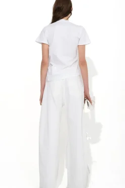 Marques ' Almeida GATHERED T-SHIRT-Women Tops|Tops