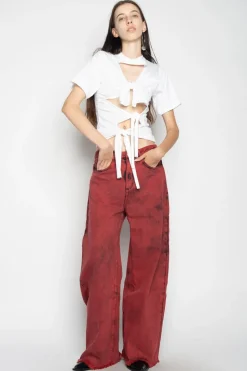 Marques ' Almeida KNOT T-SHIRT-Women Tops|Tops