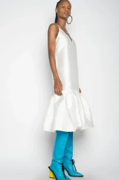 Marques ' Almeida PUFF HEM SLIP DRESS-Women Dresses|Dresses