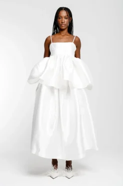 Marques ' Almeida STRAPPY PUFF TOP- Bridal