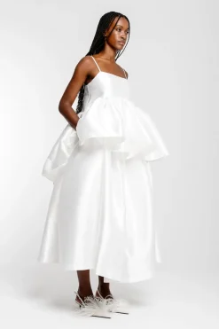 Marques ' Almeida STRAPPY PUFF TOP- Bridal