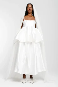 Marques ' Almeida STRAPPY PUFF TOP- Bridal