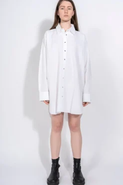 Marques ' Almeida TEXTURED XXL SHIRT-Women Tops|Dresses
