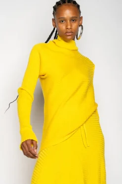 Marques ' Almeida DRAPED JUMPER IN MERINO KNIT-Women Knitwear|Tops