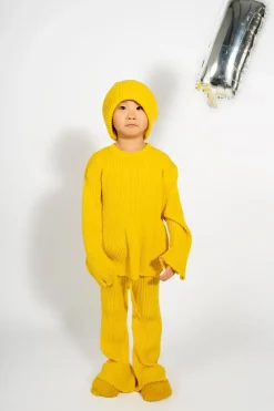 Marques ' Almeida MERINO KNIT TROUSERS-Kids Knitwear|Bottoms