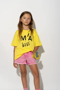 Marques ' Almeida T-SHIRT WITH EMBROIDERED LOGO-Kids Jersey|Tops